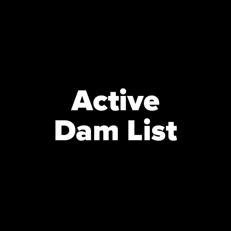 active dam list