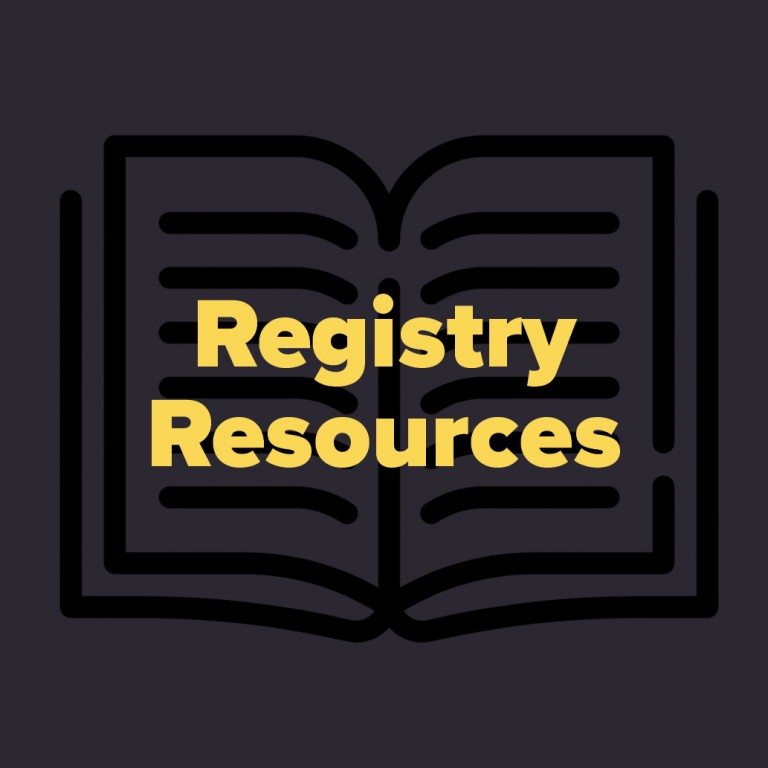 registry resources tile